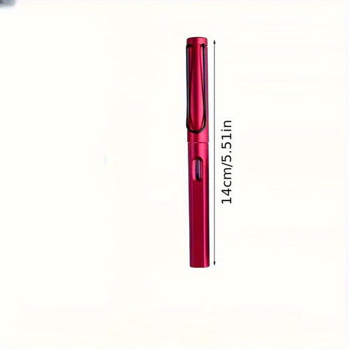 6 Pen-Type Brush Ink Sac 30 Black, Small Calligraphy Pen Soft Brush Small Block, Metal Brush Can Add Ink Water Wolf Pen