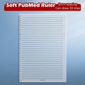 Calligraphy Stencil Ruler Transparent Writing Template Straight Line Handwriting Guide