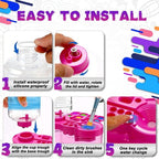 SmartFlow Paint Brush Cleaner Bucket – Mess-Free Art Cleaning Tool for Kids & Hobbyists
