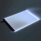 Portable LED Light Tracing Pad - Sleek Design for On-the-Go Creativity & Ideal for Drawing, Sketching & Calligraphy