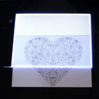 Portable LED Light Tracing Pad - Sleek Design for On-the-Go Creativity & Ideal for Drawing, Sketching & Calligraphy