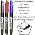 Permanent Drawing Markers – Waterproof Archival Ink