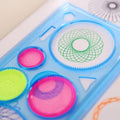 Creative Geometry Ruler Tool – Multifunctional Painting & Drawing Student Art Puzzle Tracer