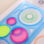 Creative Geometry Ruler Tool – Multifunctional Painting & Drawing Student Art Puzzle Tracer