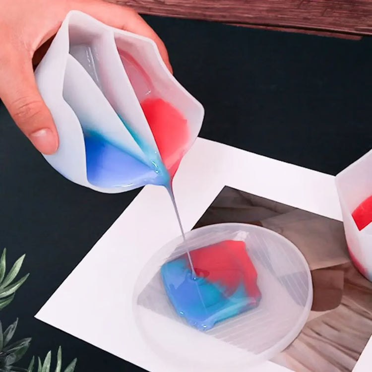 Fluid Art Silicone Paint Diverter DIY Craft Pour Tool
