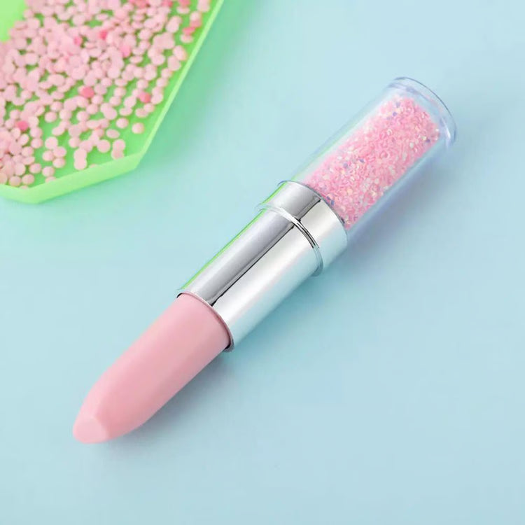 Cute Diamond Painting Pen for Painting, Lipstick Shape Drill Pen Stylish Ergonomic Plastic Sewing Crafts Accessories