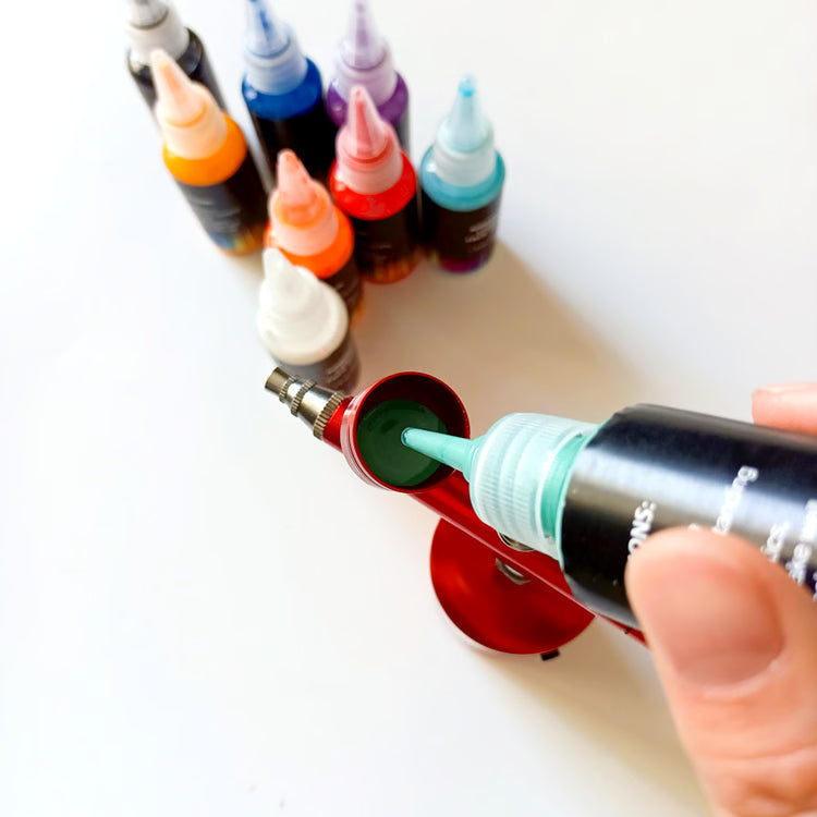 30ML Spray Gun Water Pigment DIY Painting Bottle, Body Painting Temporary Tattoo Spray, Promotional Art Supplies